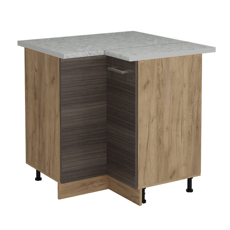 Vicco Szafka narożna R-Line, Szlachetna szarość, 75.6 cm BR Marmur