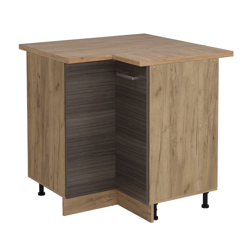 Vicco Szafka narożna R-Line, Szlachetna szarość, 75.6 cm , BP Dąb