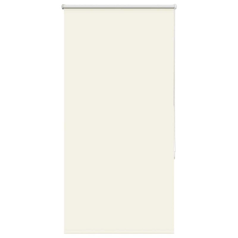 Roleta zaciemniająca Off White 80x150 cm Szerokość tkaniny vidaXL