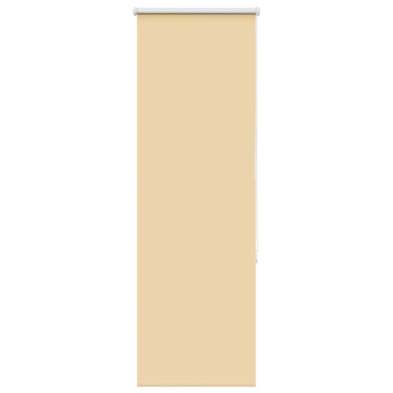 Roleta zaciemniająca beżowa 50x130 cm Szerokość tkaniny 45,7 cm vidaXL