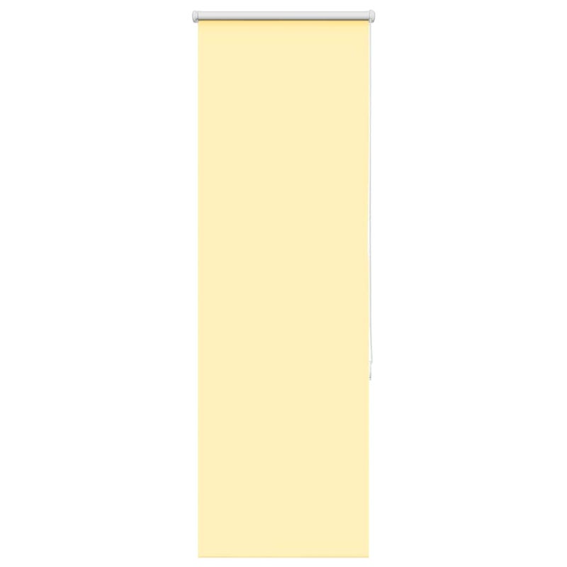 Roleta zaciemniająca Żółta 40x150 cm Szerokość tkaniny 35,7 cm vidaXL
