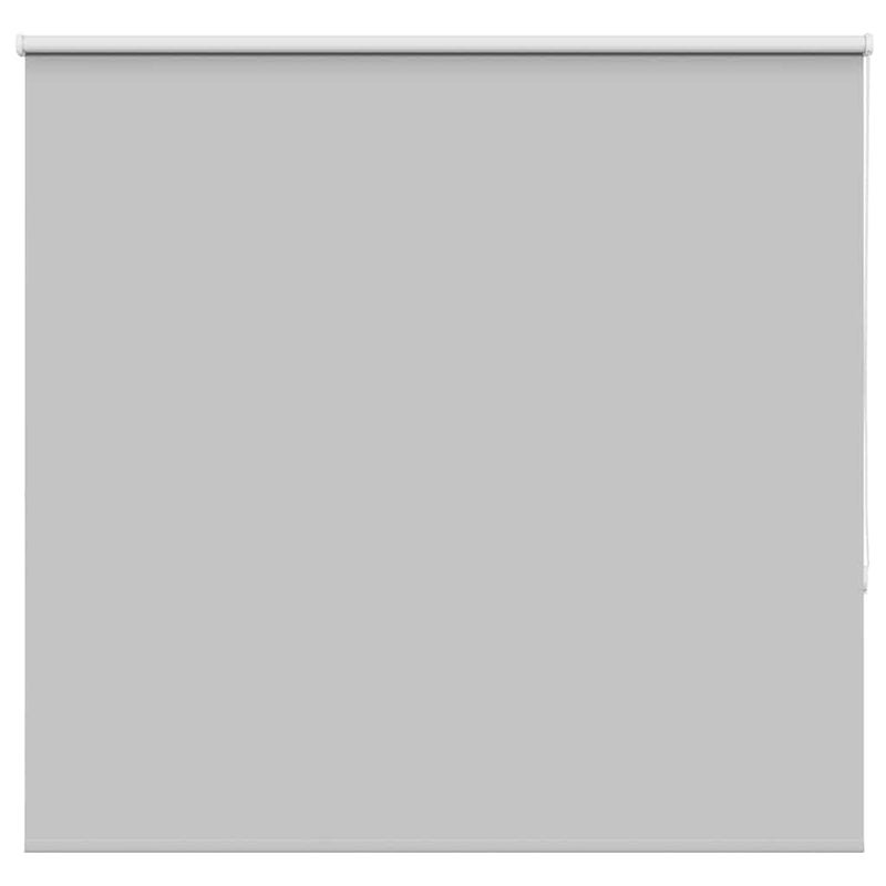 Roleta zaciemniająca Jasnoszara 145x175 cm Szerokość tkaniny vidaXL