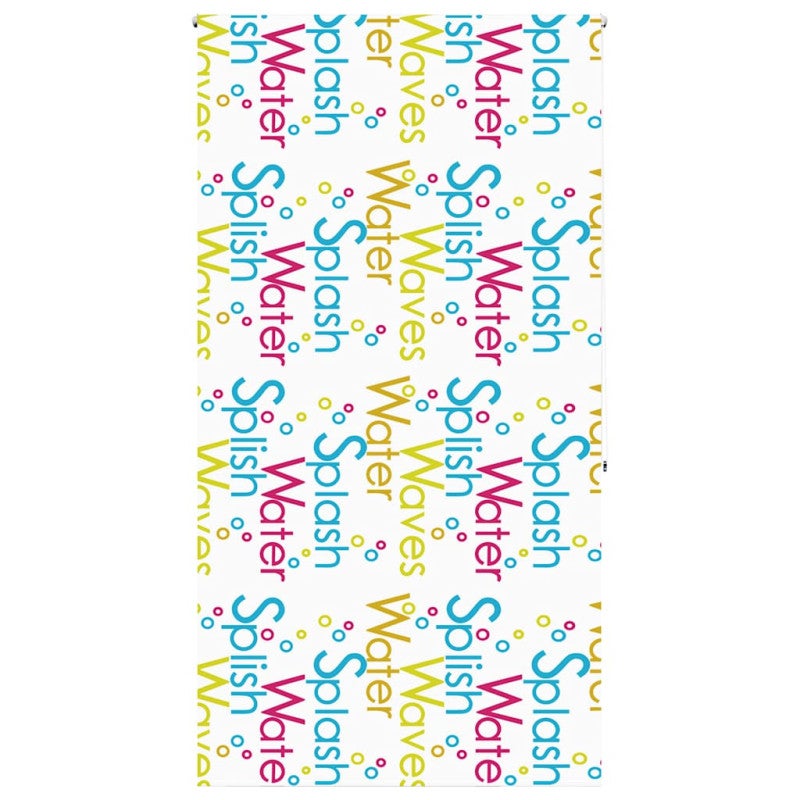 Roleta prysznicowa 130x240 cm Szerokość tkaniny 126 cm vidaXL