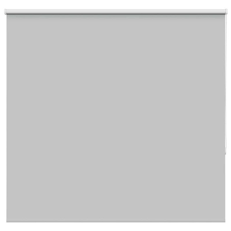 Roleta zaciemniająca jasnoszara 155x175 cm Szerokość tkaniny vidaXL