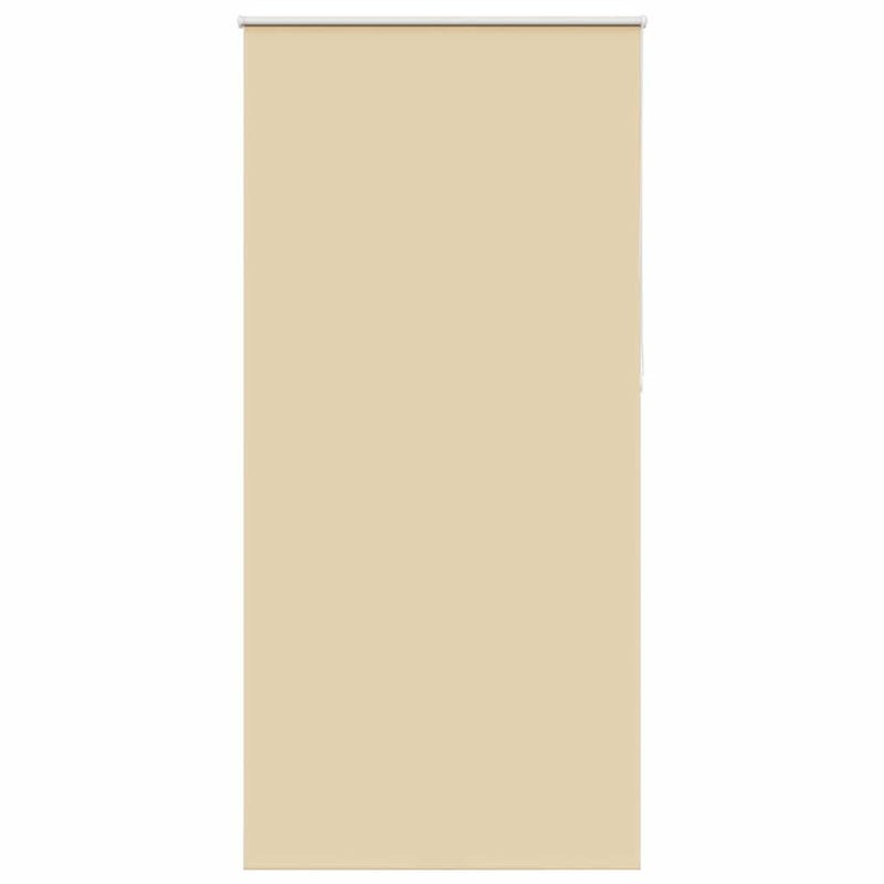 Roleta zaciemniająca beżowa 115x210cm Szerokość tkaniny 110,7cm vidaXL
