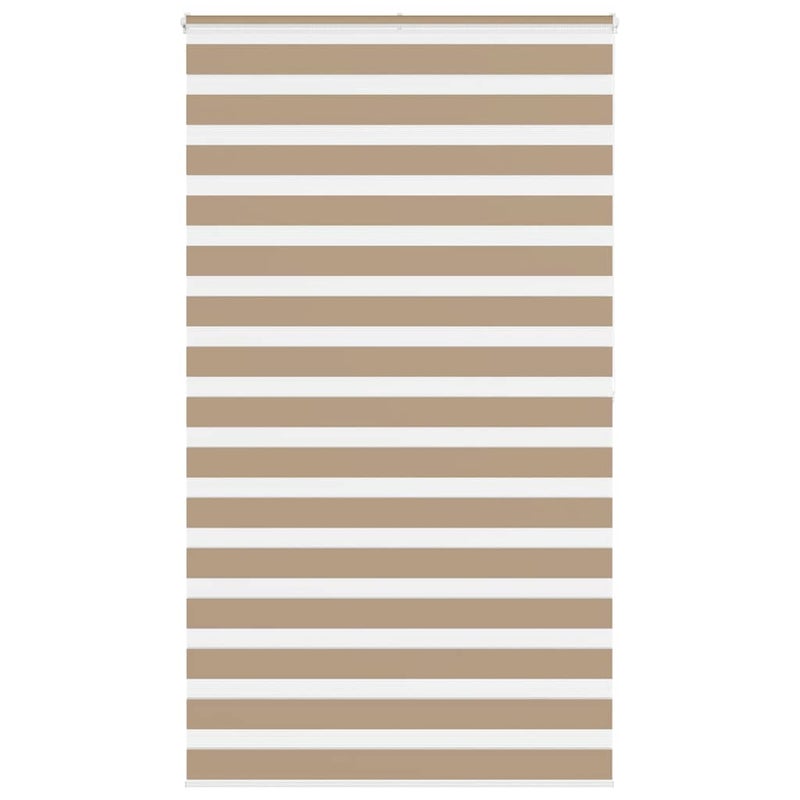 Roleta zebra, 125x200 cm, szerokość tkaniny 120,9 cm, poliester vidaXL