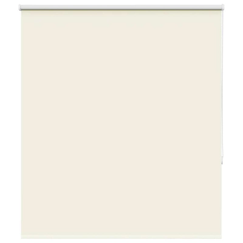 Roleta zaciemniająca Off White 135x150 cm Szerokość tkaniny vidaXL