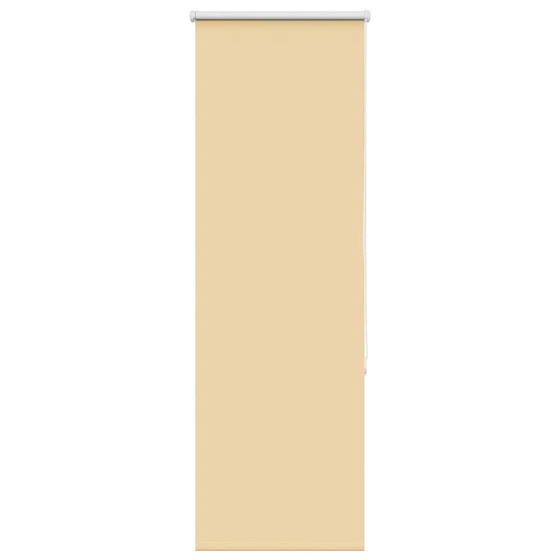 Roleta zaciemniająca beżowa 40x150 cm Szerokość tkaniny 35,7 cm vidaXL