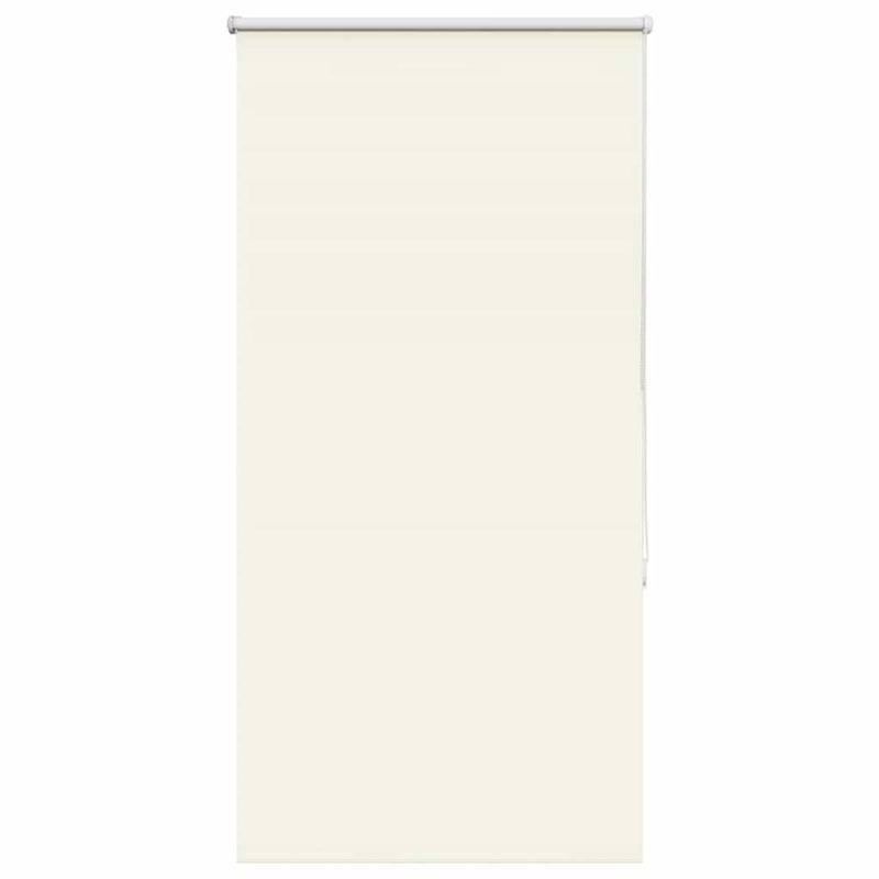 Roleta zaciemniająca Off White 85x150 cm Szerokość tkaniny vidaXL