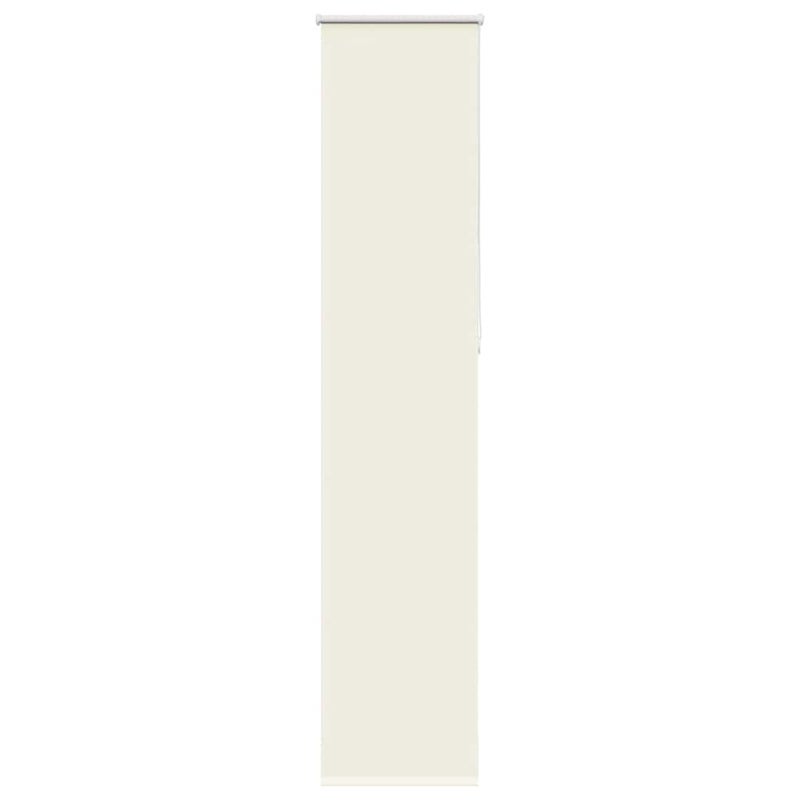 Roleta zaciemniająca Off White 60x210 cm Szerokość tkaniny vidaXL