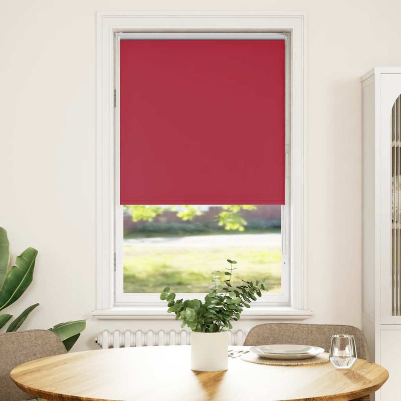 Roleta zaciemniająca Red 85x150 cm Szerokość tkaniny 80,7 cm vidaXL