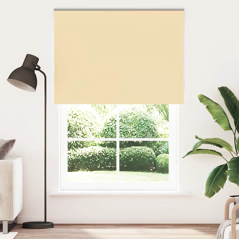 Roleta zaciemniająca beżowa 165x230cm Szerokość tkaniny 161,6cm vidaXL