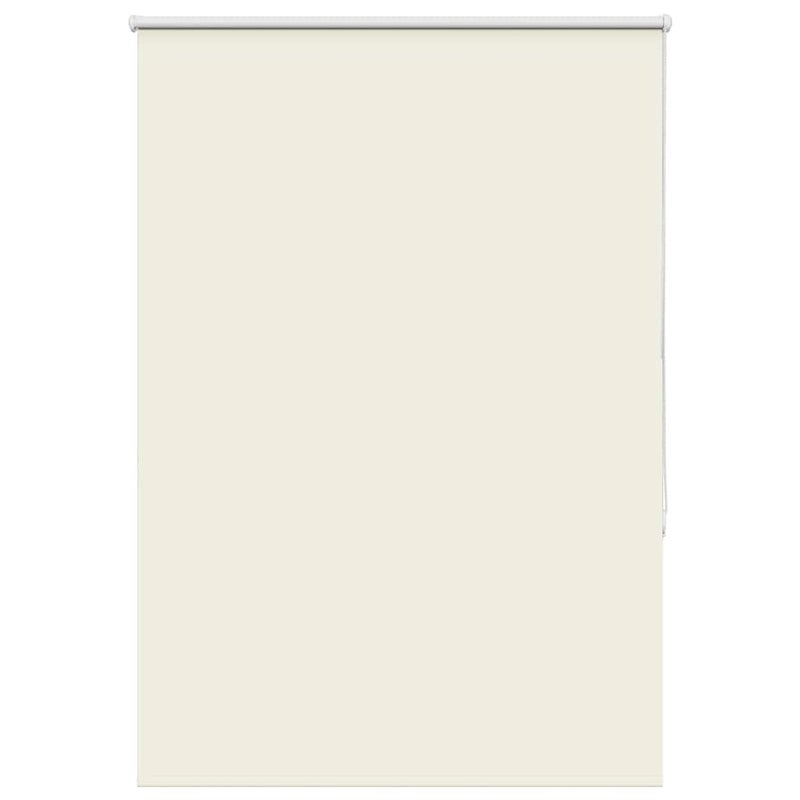 Roleta zaciemniająca Off White 110x150 cm Szerokość tkaniny vidaXL