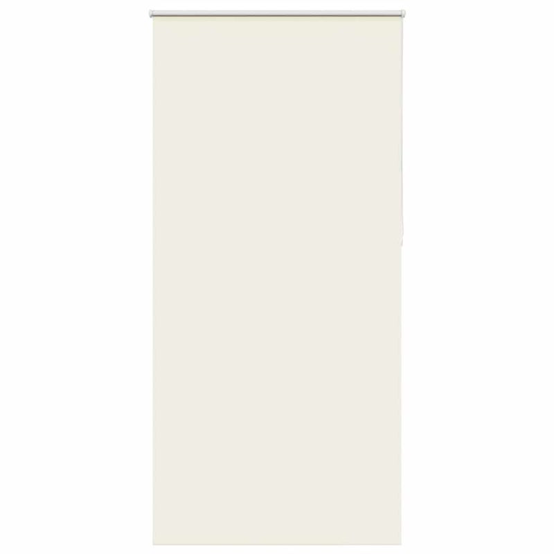 Roleta zaciemniająca Off White 100x210 cm Szerokość tkaniny vidaXL