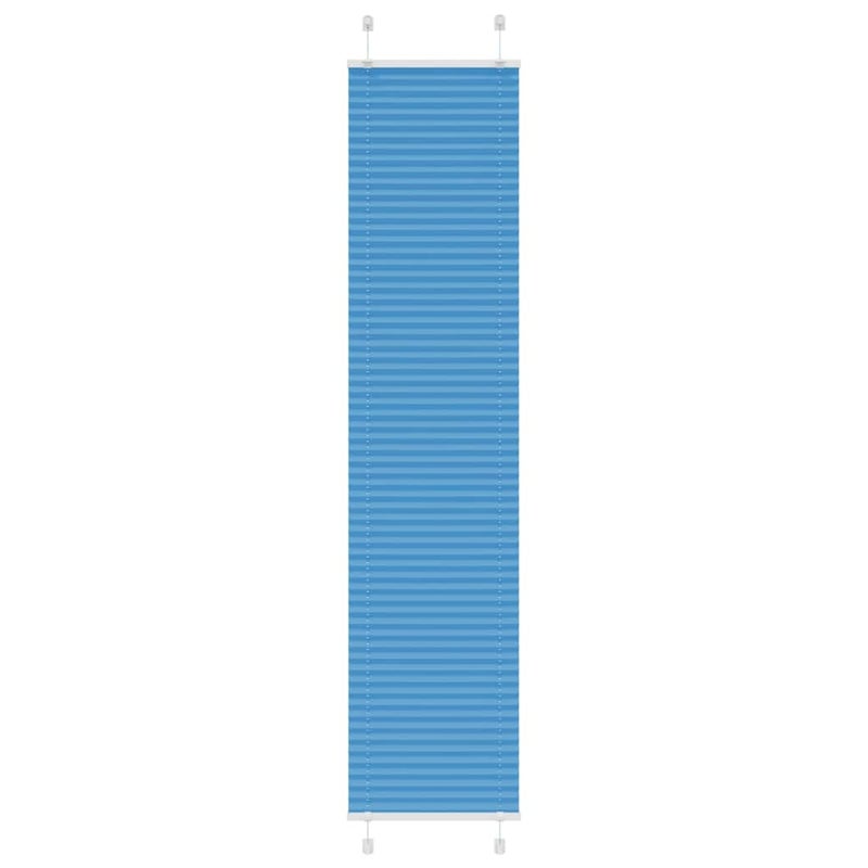 Roleta plisowana niebieska 50x200 cm Szerokość tkaniny 49,4 cm vidaXL