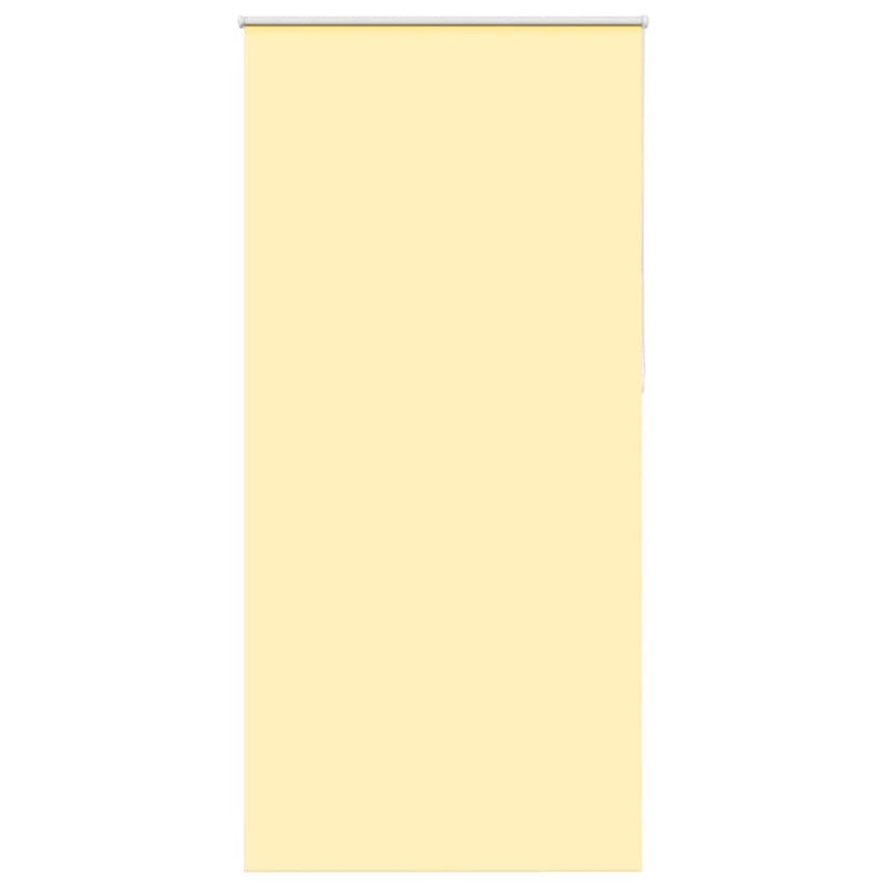 Roleta zaciemniająca Żółta 115x210 cm Szerokość tkaniny 110,7cm vidaXL