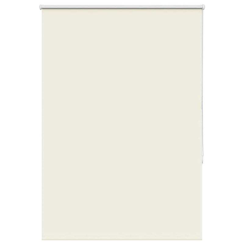 Roleta zaciemniająca Off White 100x150 cm Szerokość tkaniny vidaXL
