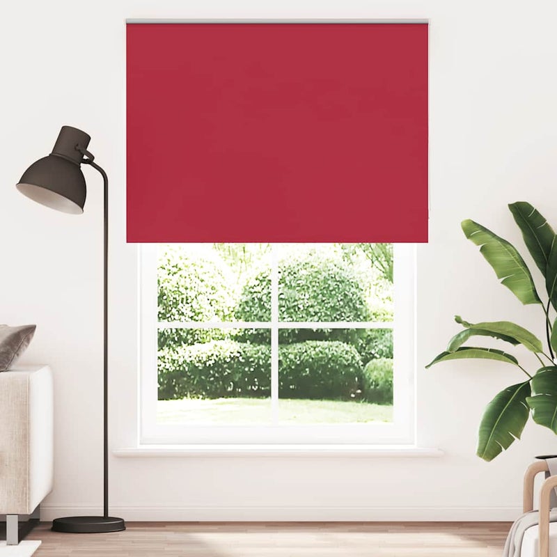 Roleta zaciemniająca Red 145x230 cm Szerokość tkaniny 141,6 cm vidaXL