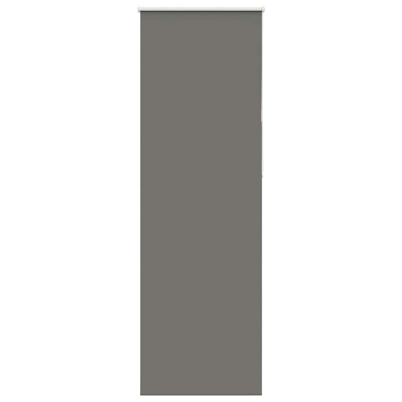 Roleta zaciemniająca szara 85x210 cm Szerokość tkaniny 80,7 cm vidaXL