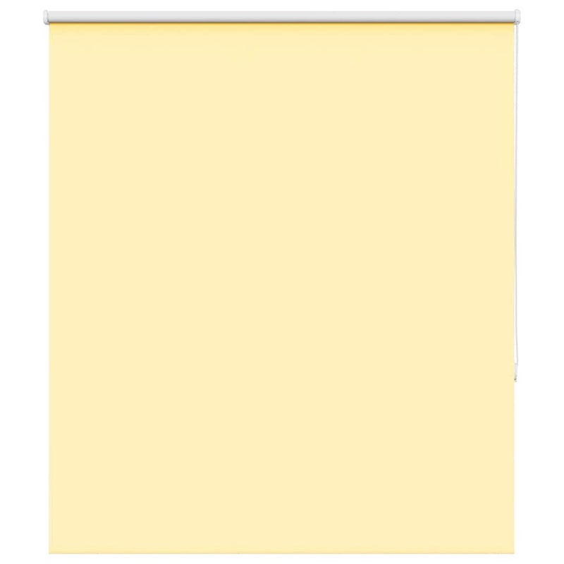 Roleta zaciemniająca Żółta 135x150 cm Szerokość tkaniny 131,6cm vidaXL