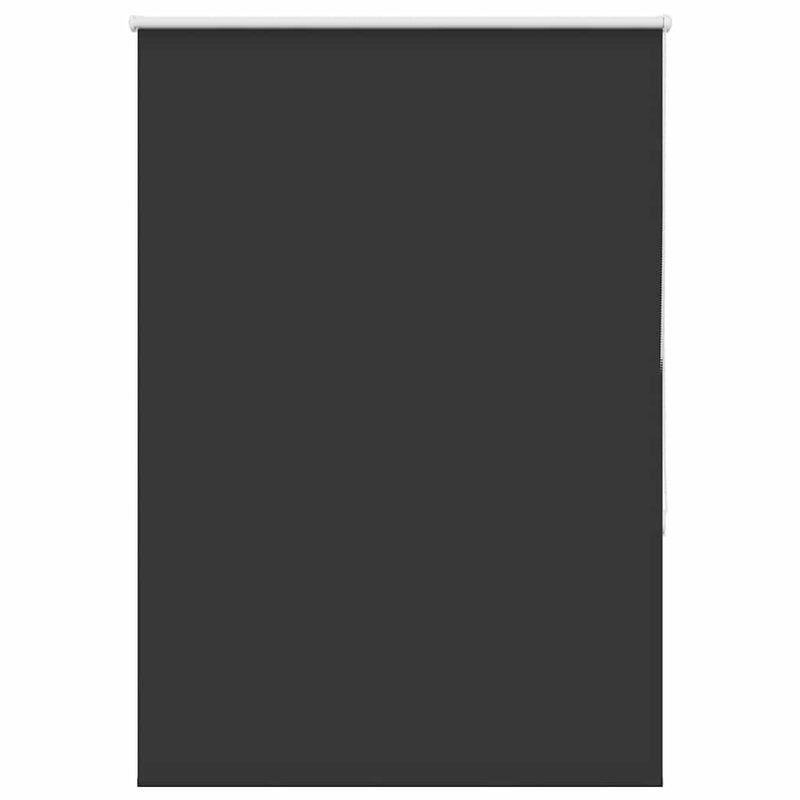Roleta zaciemniająca czarny 105x130cm Szerokość tkaniny 100,7cm vidaXL