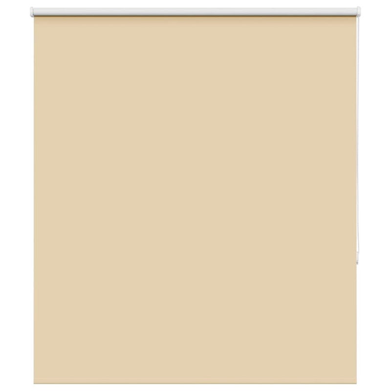 Roleta zaciemniająca beżowa 140x150cm Szerokość tkaniny 136,6cm vidaXL
