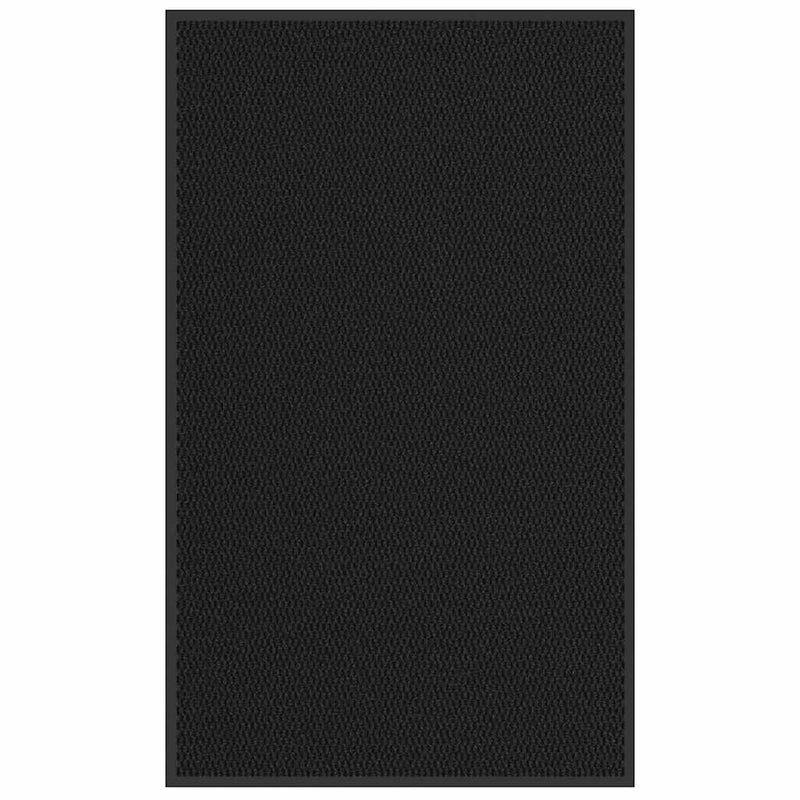 Wycieraczka Czarna 90x150 cm vidaXL