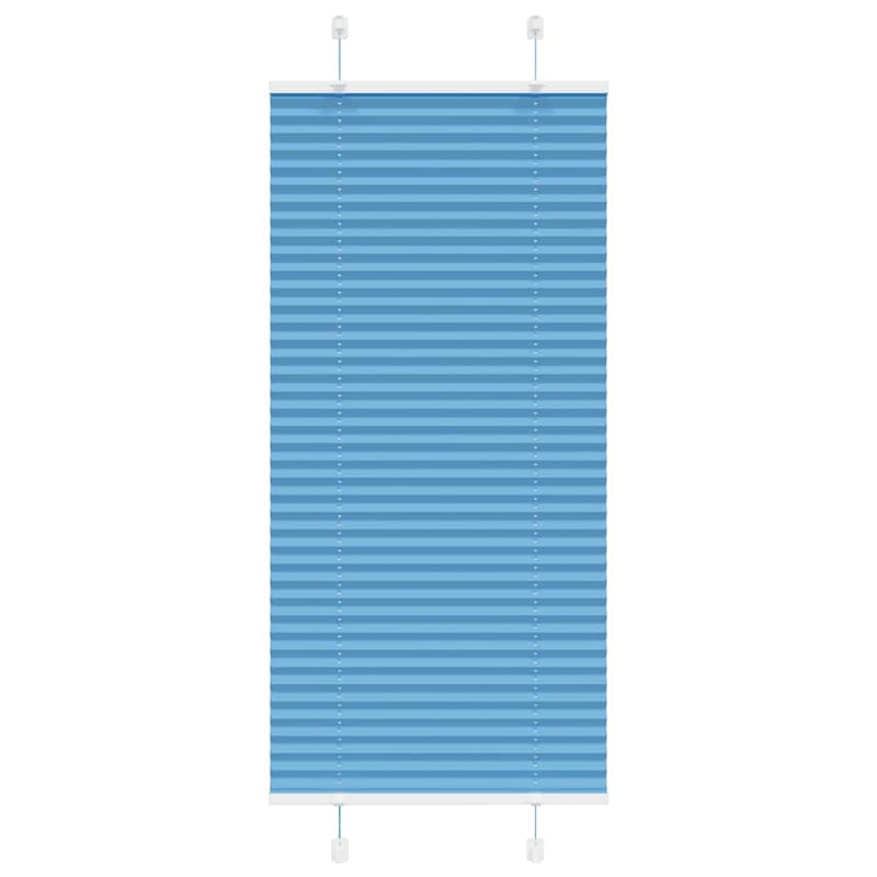 Roleta plisowana niebieska 60x150 cm Szerokość tkaniny 59,4 cm vidaXL
