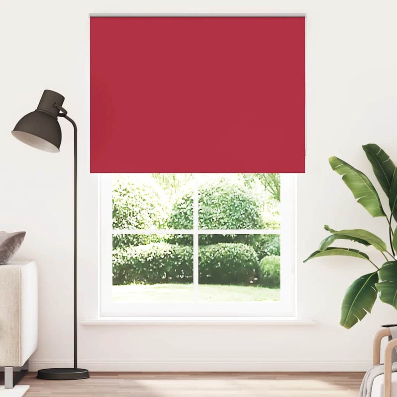 Roleta zaciemniająca Red 155x230 cm Szerokość tkaniny 151,6 cm vidaXL