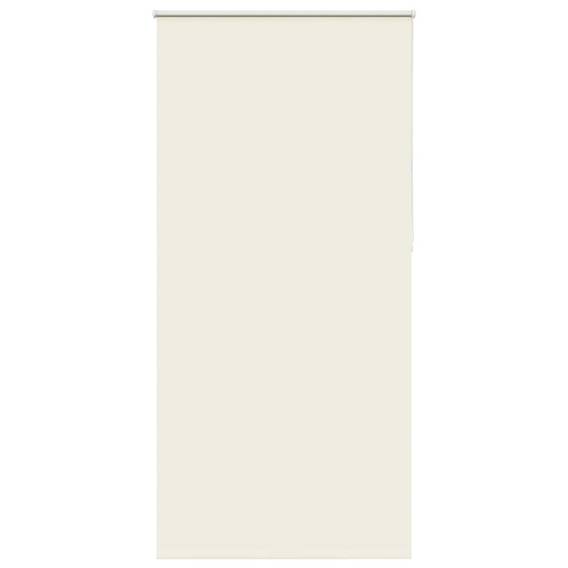 Roleta zaciemniająca Off White 90x210 cm Szerokość tkaniny vidaXL