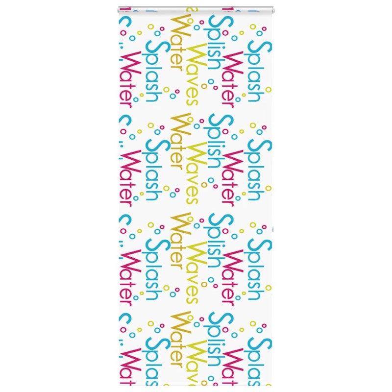 Roleta prysznicowa z kasetą 100x240 cm Szerokość tkaniny 96 cm vidaXL