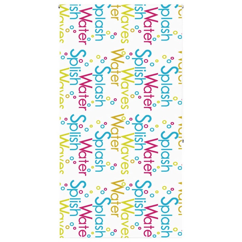 Roleta prysznicowa 120x240 cm Szerokość tkaniny 116 cm vidaXL
