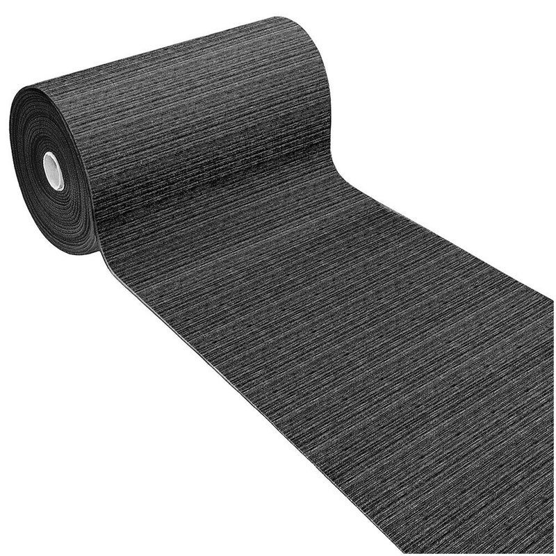 Dywanik Kuchenny 54x40 Cm Antypoślizgowy Absorbent Pasiasty Jednolity Kolor Czarny