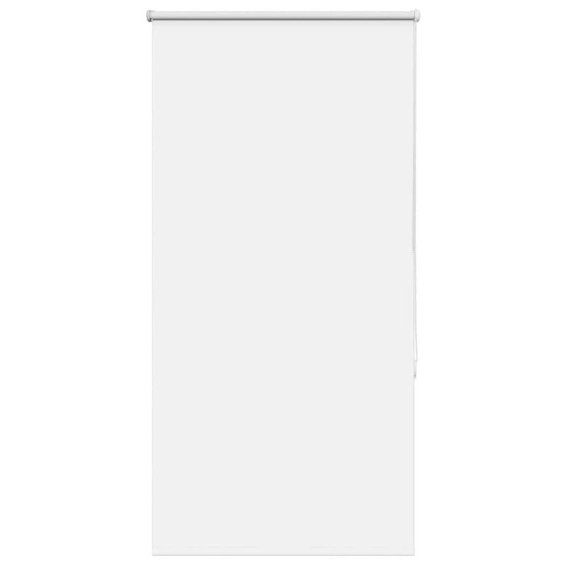 Roleta zaciemniająca biała 75x130 cm Szerokość tkaniny 70,7 cm vidaXL
