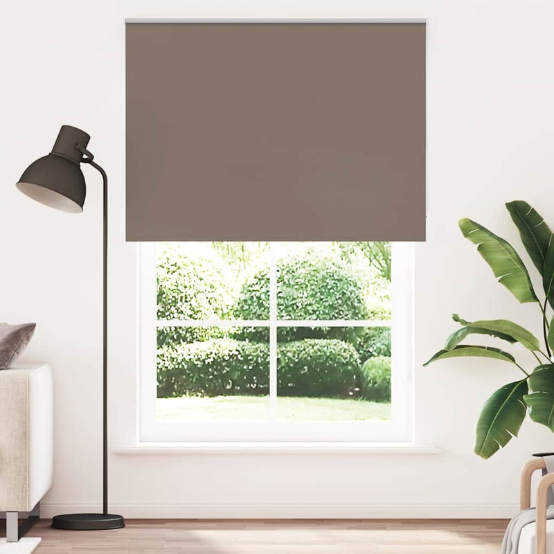 Roleta zaciemniająca kawowa 155x230 cm Szerokość tkaniny vidaXL