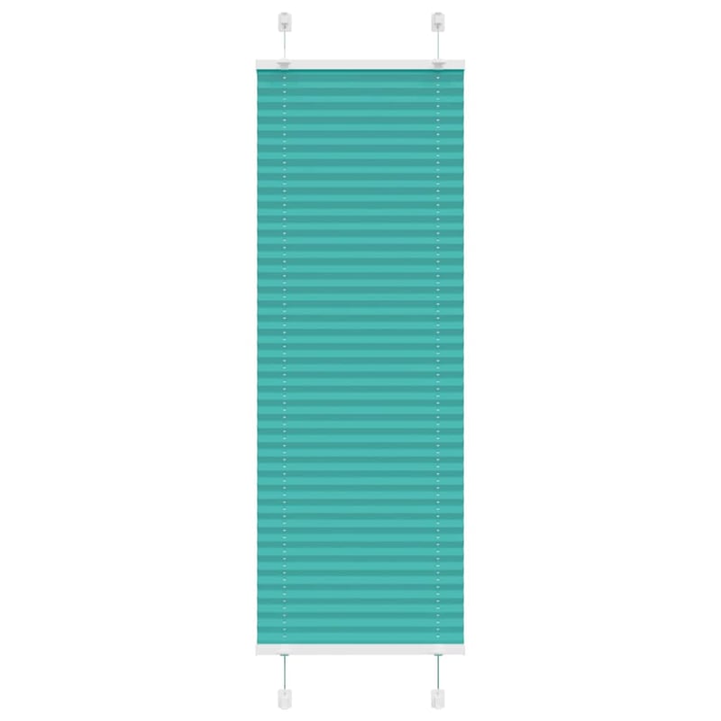 Roleta plisowana Zielony Benzyna 50x150 cm Szerokość tkaniny vidaXL