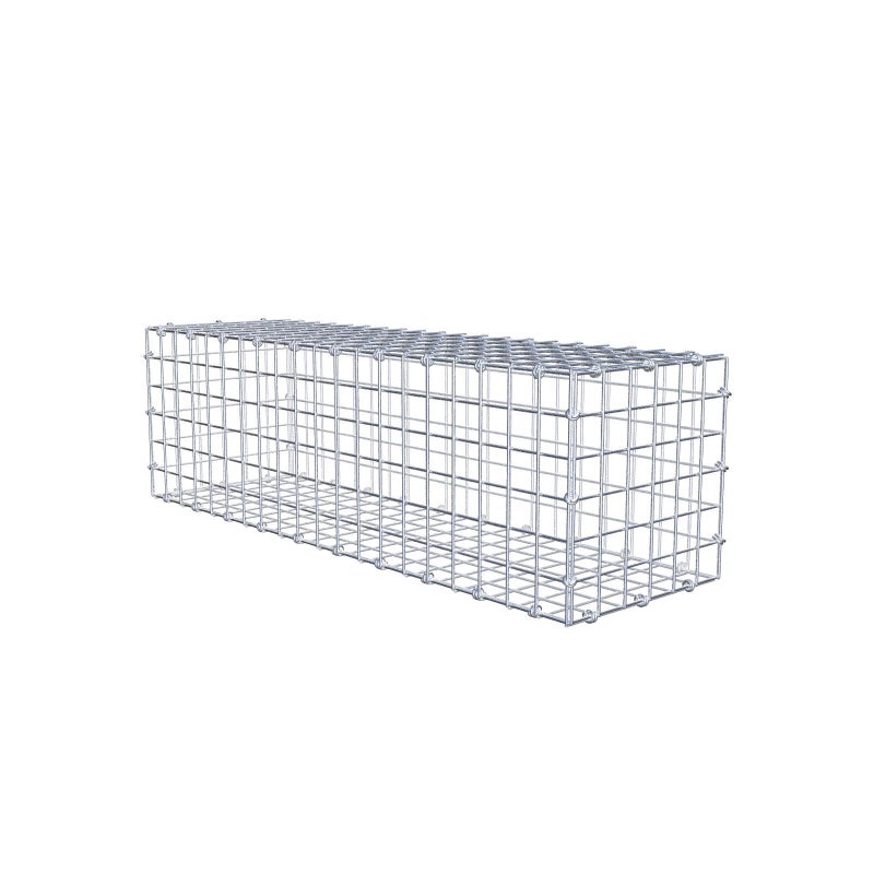Gabion 100 cm x 30 cm x 30 cm (dł. x wys. x gł.), rozmiar oczek 5 x 5 cm, pierścień spiralny