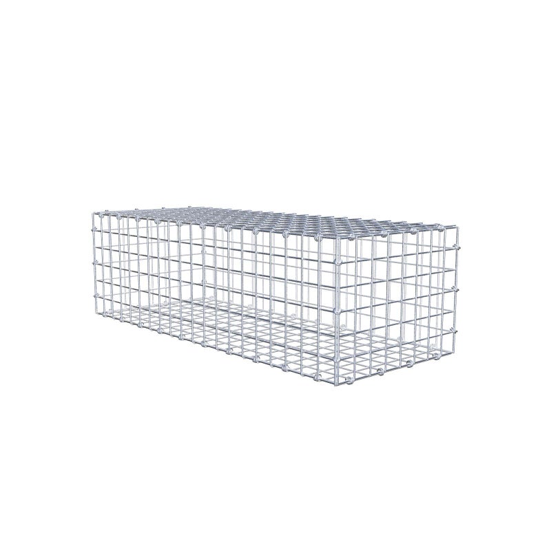 Gabion 100 cm x 30 cm x 40 cm (dł. x wys. x gł.), rozmiar oczek 5 x 5 cm, pierścień spiralny