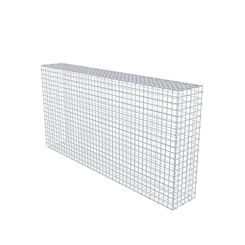 Gabion 200 cm x 100 cm x 30 cm (dł. x wys. x gł.), rozmiar oczek 5 x 5 cm, pierścień spiralny