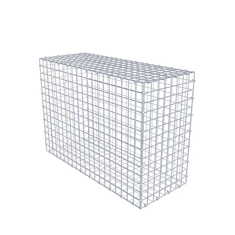Gabion 100 cm x 70 cm x 40 cm (dł. x wys. x gł.), rozmiar oczek 5 x 5 cm, pierścień spiralny