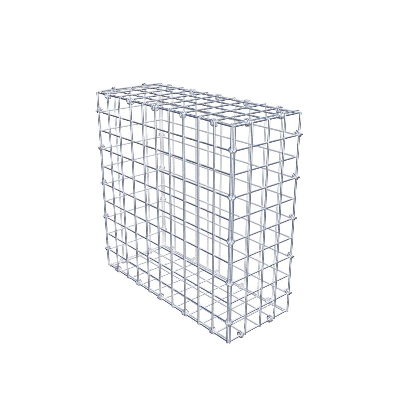 Gabion 50 cm x 50 cm x 20 cm (dł. x wys. x gł.), rozmiar oczek 5 x 5 cm, pierścień spiralny