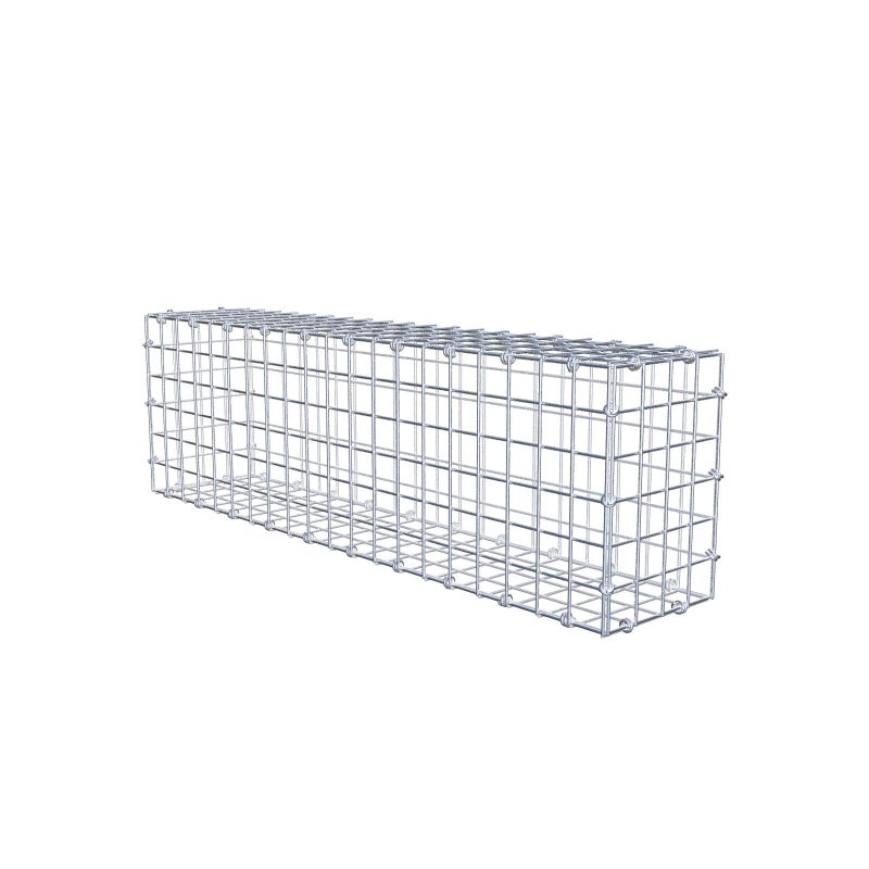 Gabion 100 cm x 30 cm x 20 cm (dł. x wys. x gł.), rozmiar oczek 5 x 5 cm, pierścień spiralny