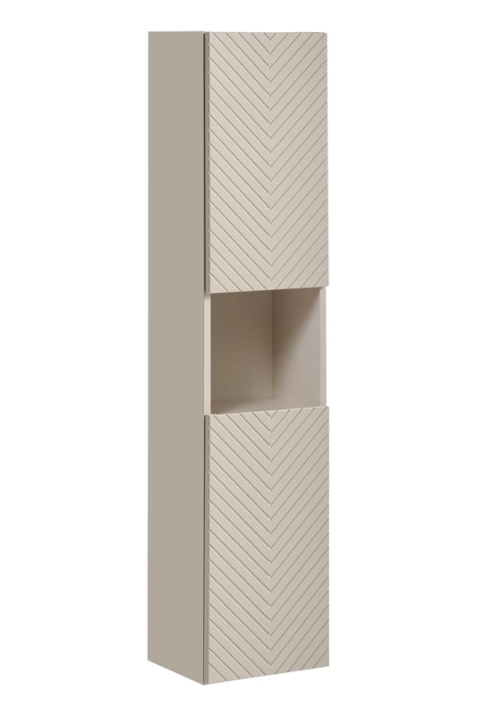 Słupek łazienkowy VIVA 140 cm kaszmir frezowany front jodełka