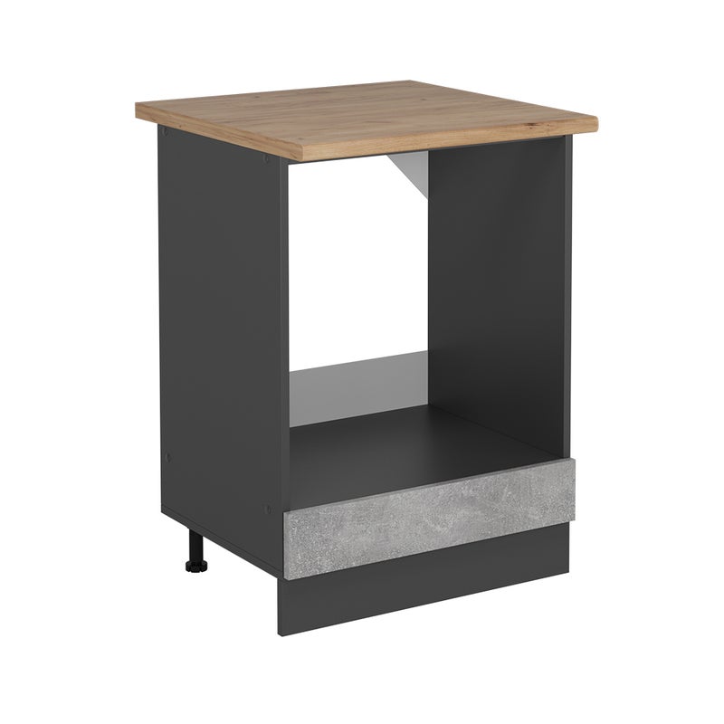 Vicco Szafka kuchenna R-Line, Beton, 60 cm , BP Dąb