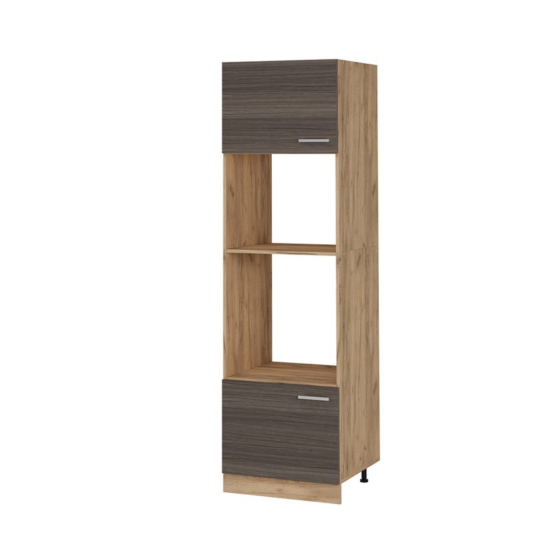 Vicco Szafka do mikrofalówki R-Line, Szlachetna szarość, 60 cm