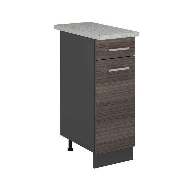 Vicco Szafka dolna do kuchni R-Line, Szlachetna szarość, 30 cm BR Marmur