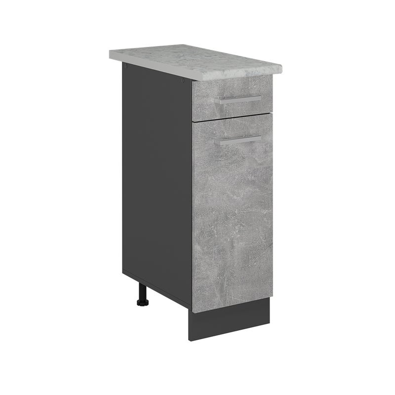 Vicco Szafka dolna do kuchni R-Line, Beton, 30 cm BR Marmur