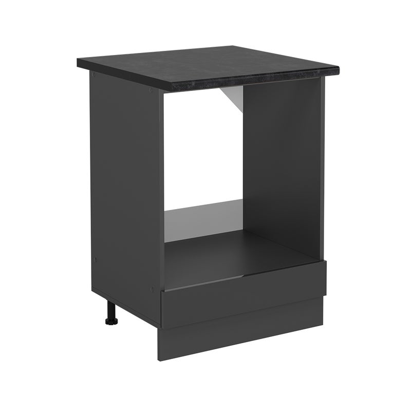 Vicco Szafka kuchenna R-Line, Antracyt wysoki połysk, 60 cm , BP Antracyt