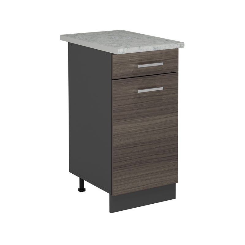 Vicco Szafka dolna do kuchni R-Line, Szlachetna szarość, 40 cm BR Marmur
