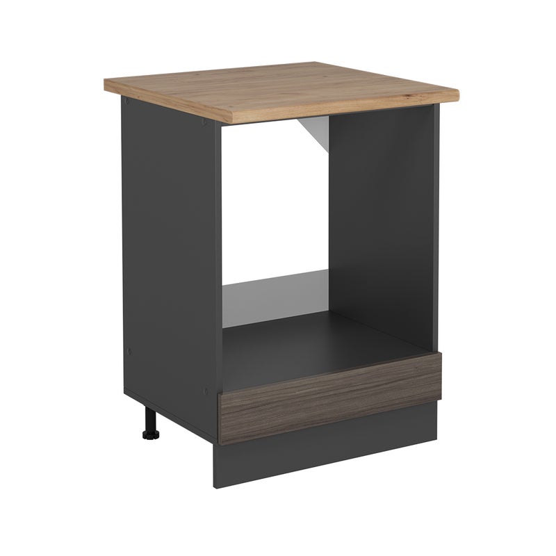 Vicco Szafka kuchenna R-Line, Szlachetna szarość, 60 cm , BP Dąb